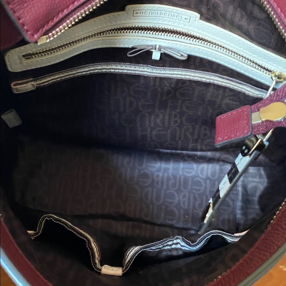 Henri Bendel Leather Shoulder Bag Crossbody - Picture 12 of 16